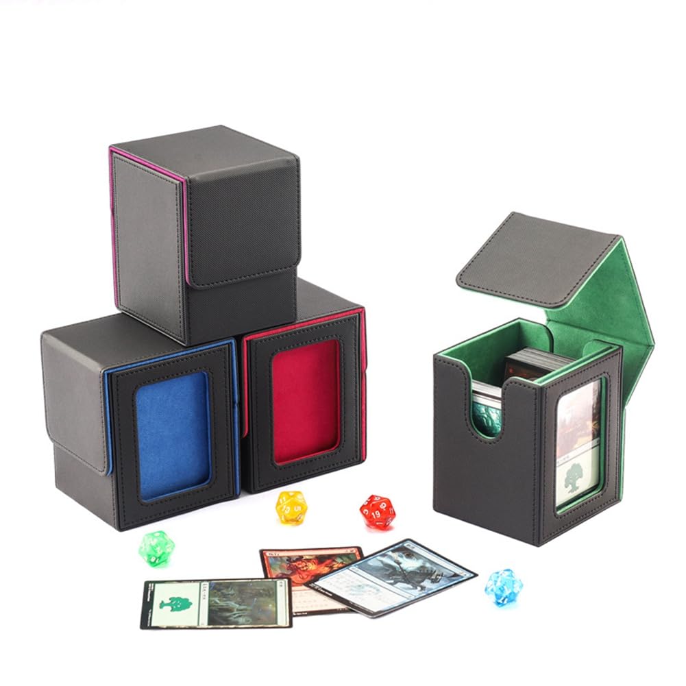 Flip-Top Deck Boxes  w/ Card Display