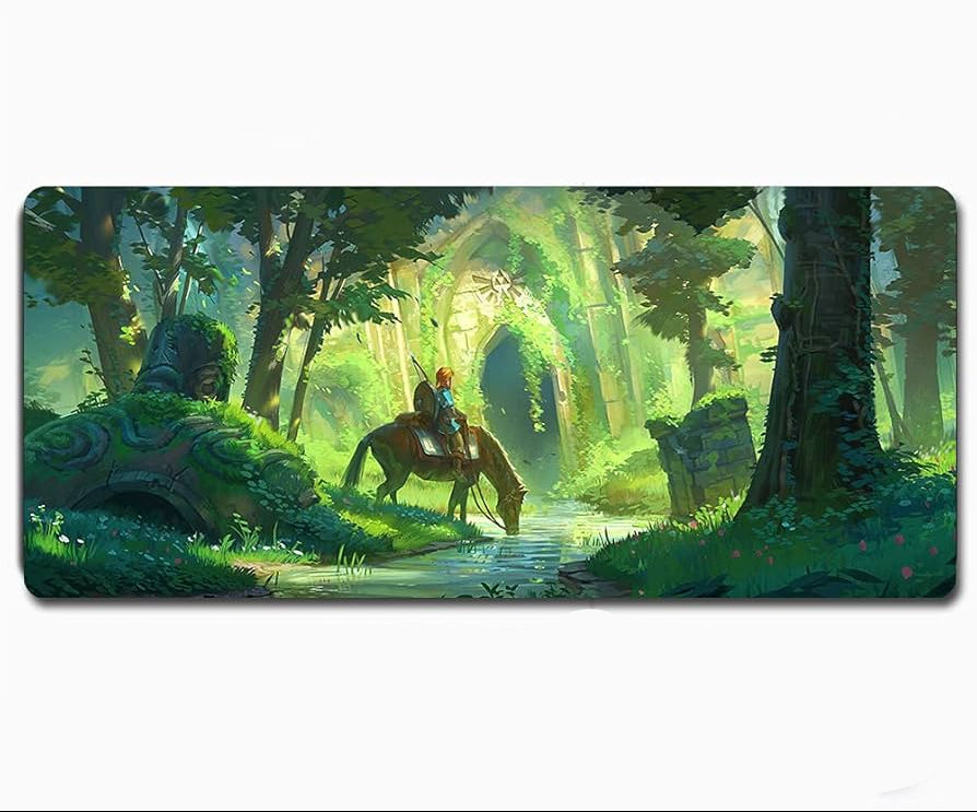 Link and the Temple Forest Playmat