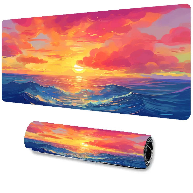 Ocean Sunset Playmat