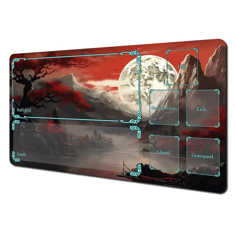 Japanese Moon Themed Playmats