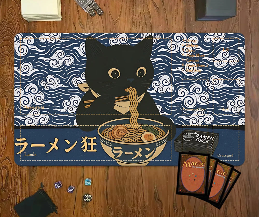 Ramen Cat Playmat