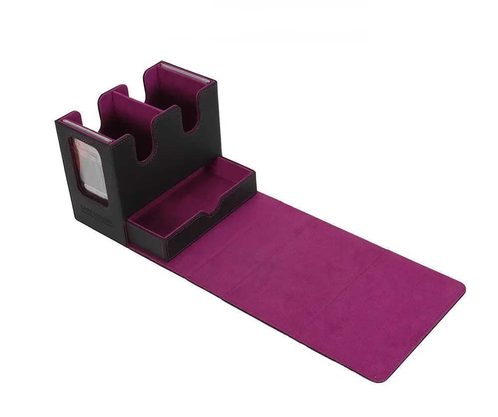 Double flip-top Deck Box w/ Storage and Display