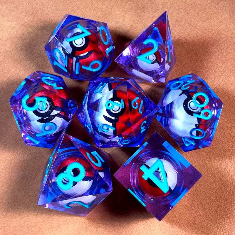 PokeDice Custom Resin Dice Sets