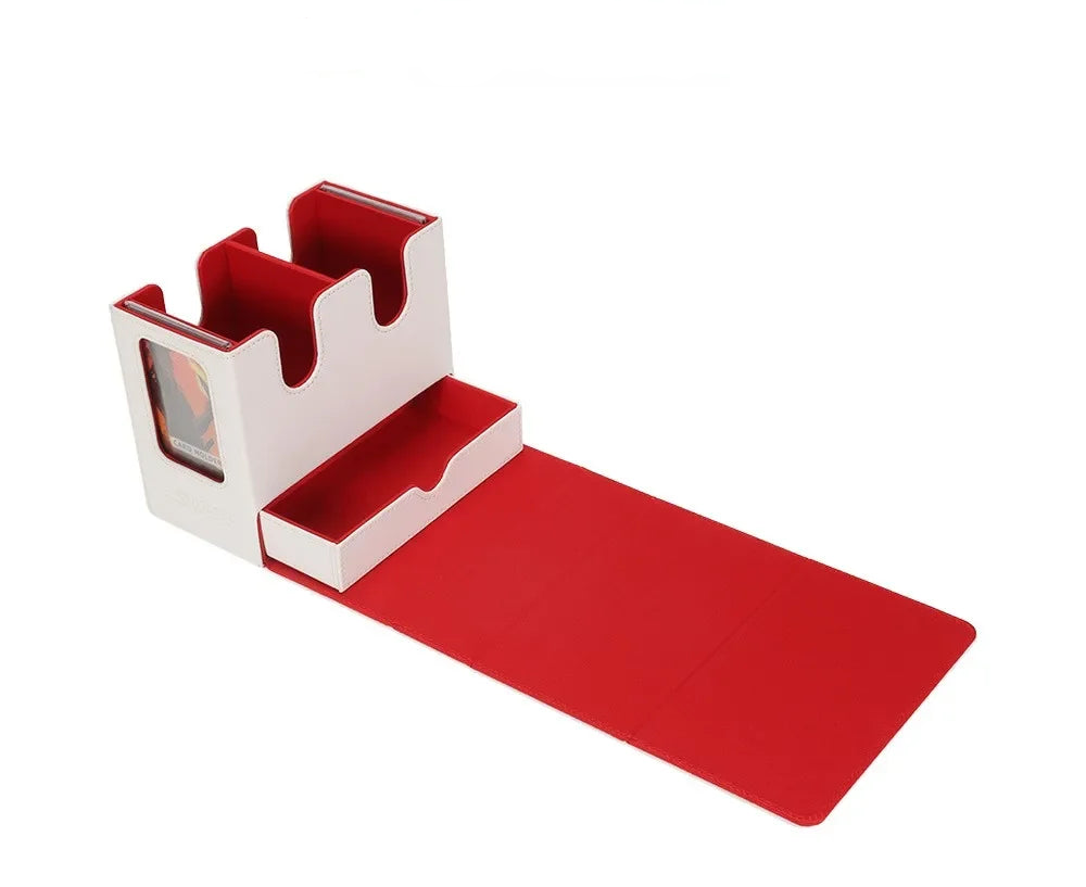 Double flip-top Deck Box w/ Storage and Display
