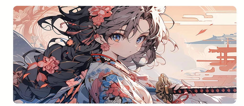 Cute + Cool Anime Girl Playmats