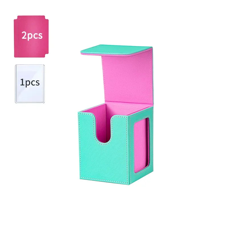 Flip-Top Deck Boxes  w/ Card Display