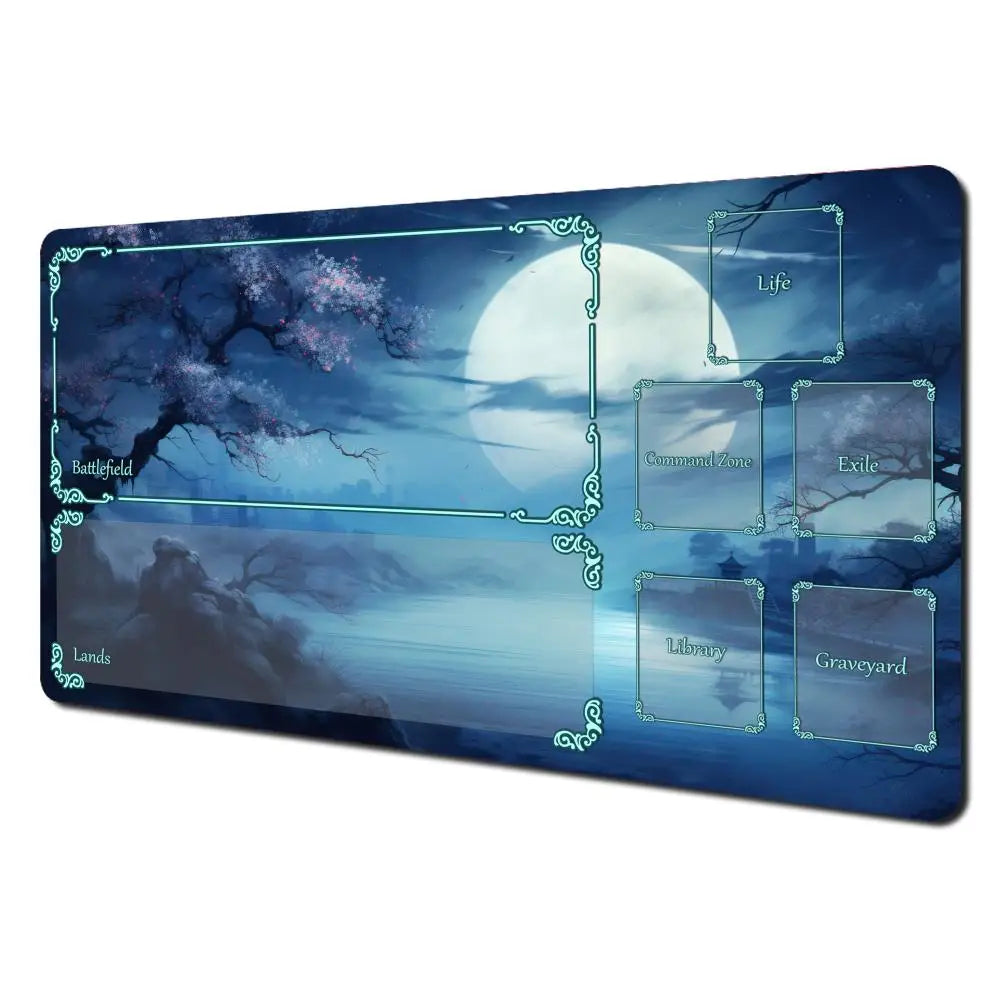 Japanese Moon Themed Playmats