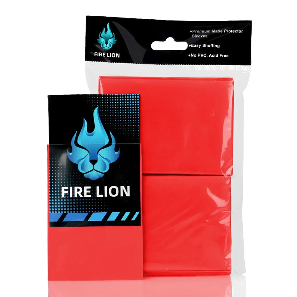 Fire Lion Matte Sleeves 100pcs