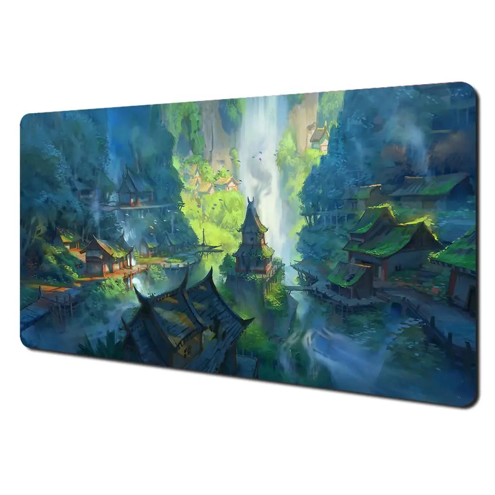 Cliff Village Playmat