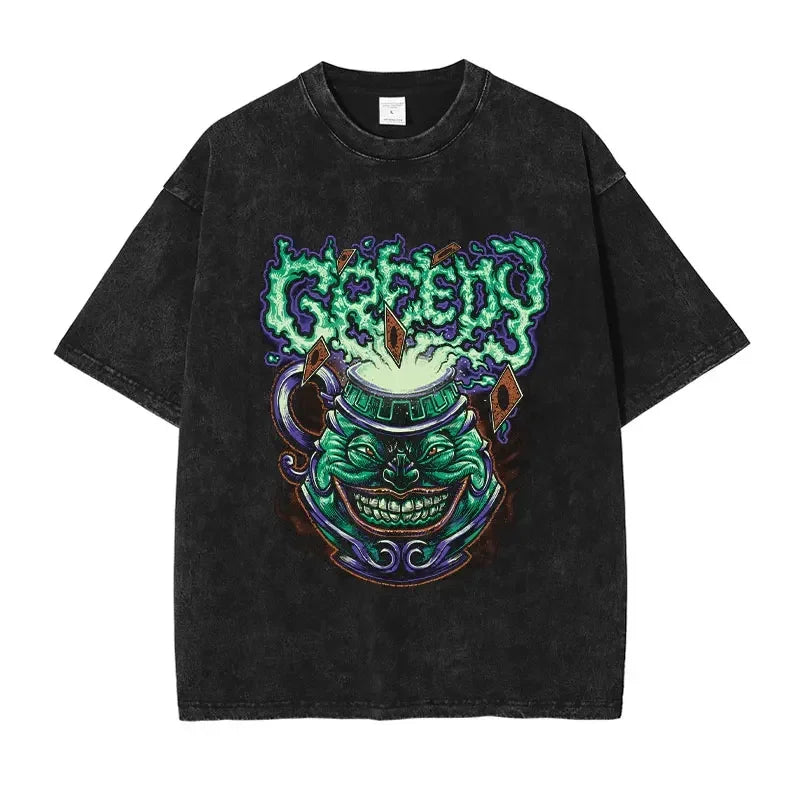 YGO Themed Washed Tees