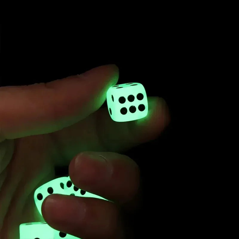 Glow in the Dark D6 Dice
