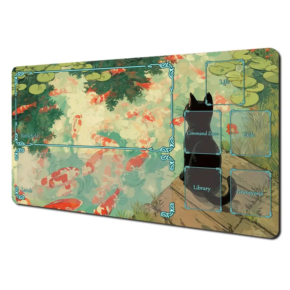 Vintage Koi Pond Playmat