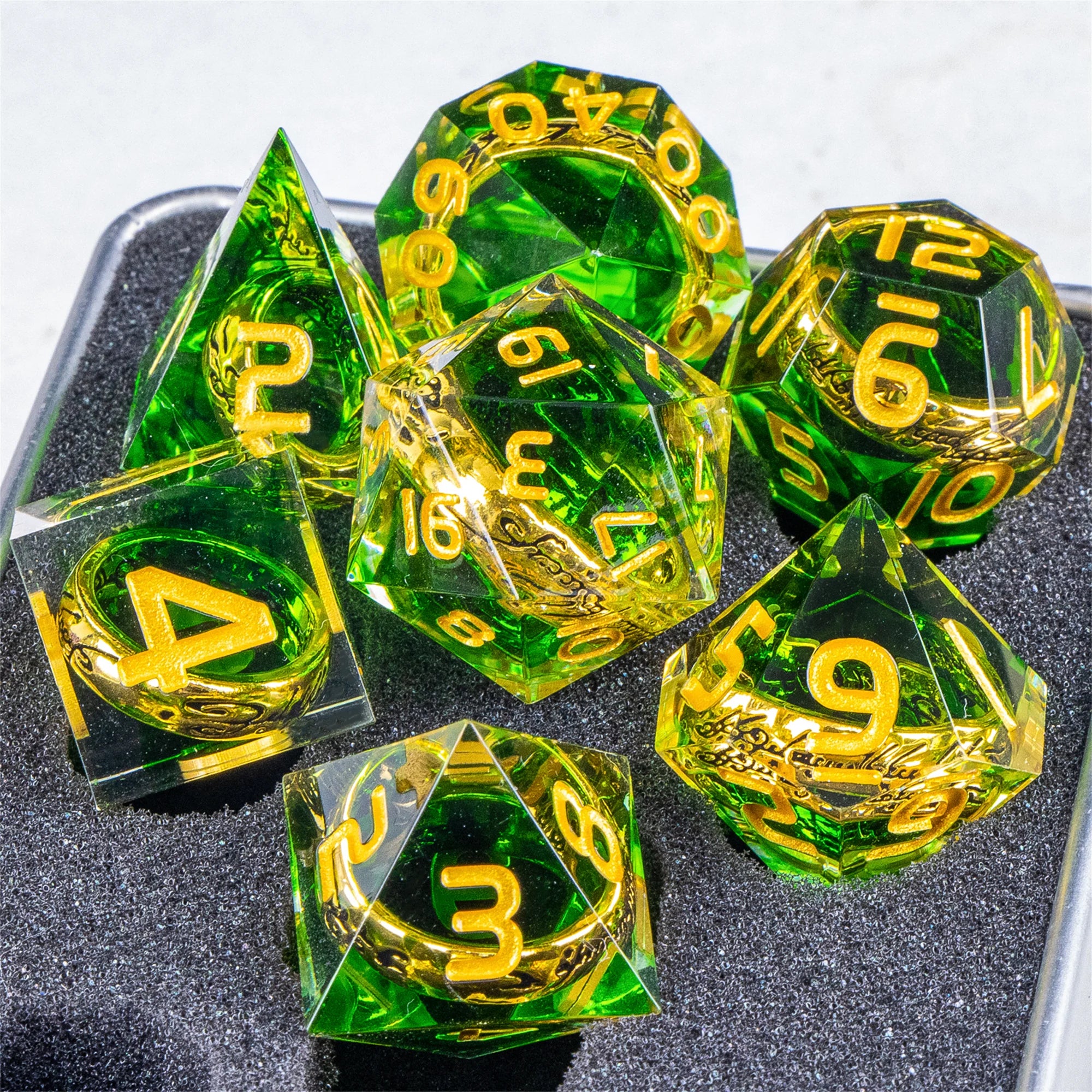 One Ring Resin Dice Sets