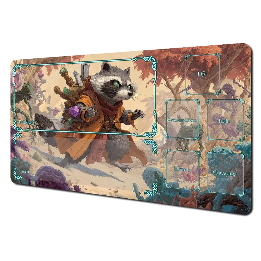Scavenging Racoon Playmat