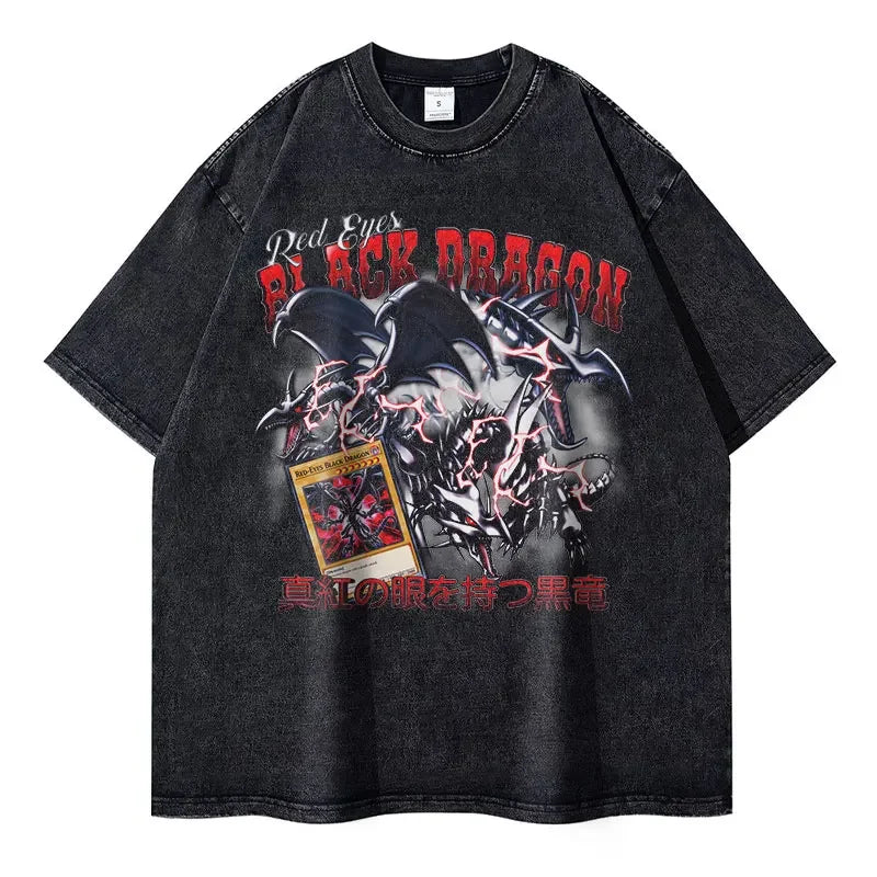 YGO Themed Washed Tees