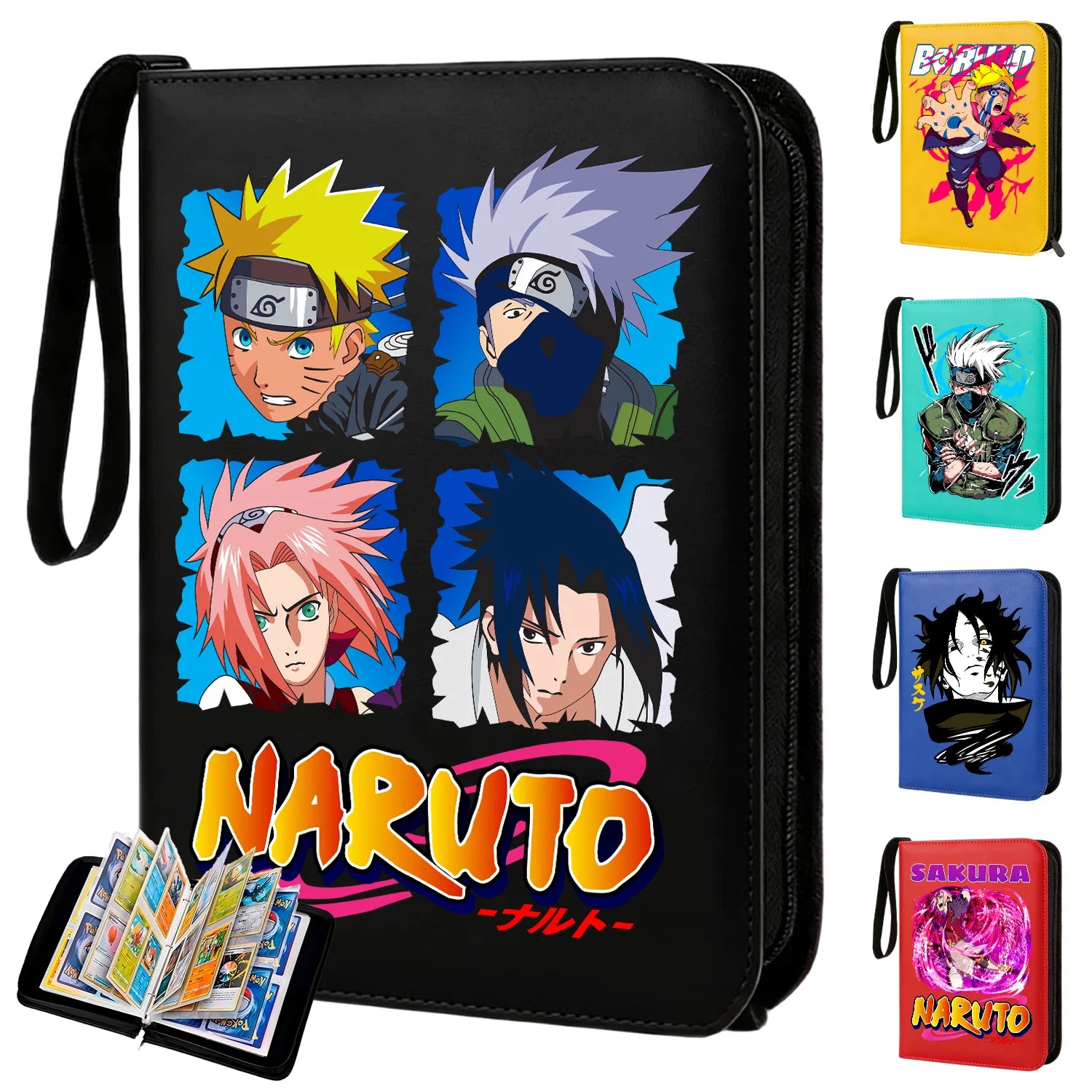 Naruto Themed Customizable Binders