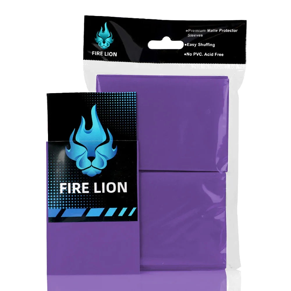 Fire Lion Matte Sleeves 100pcs