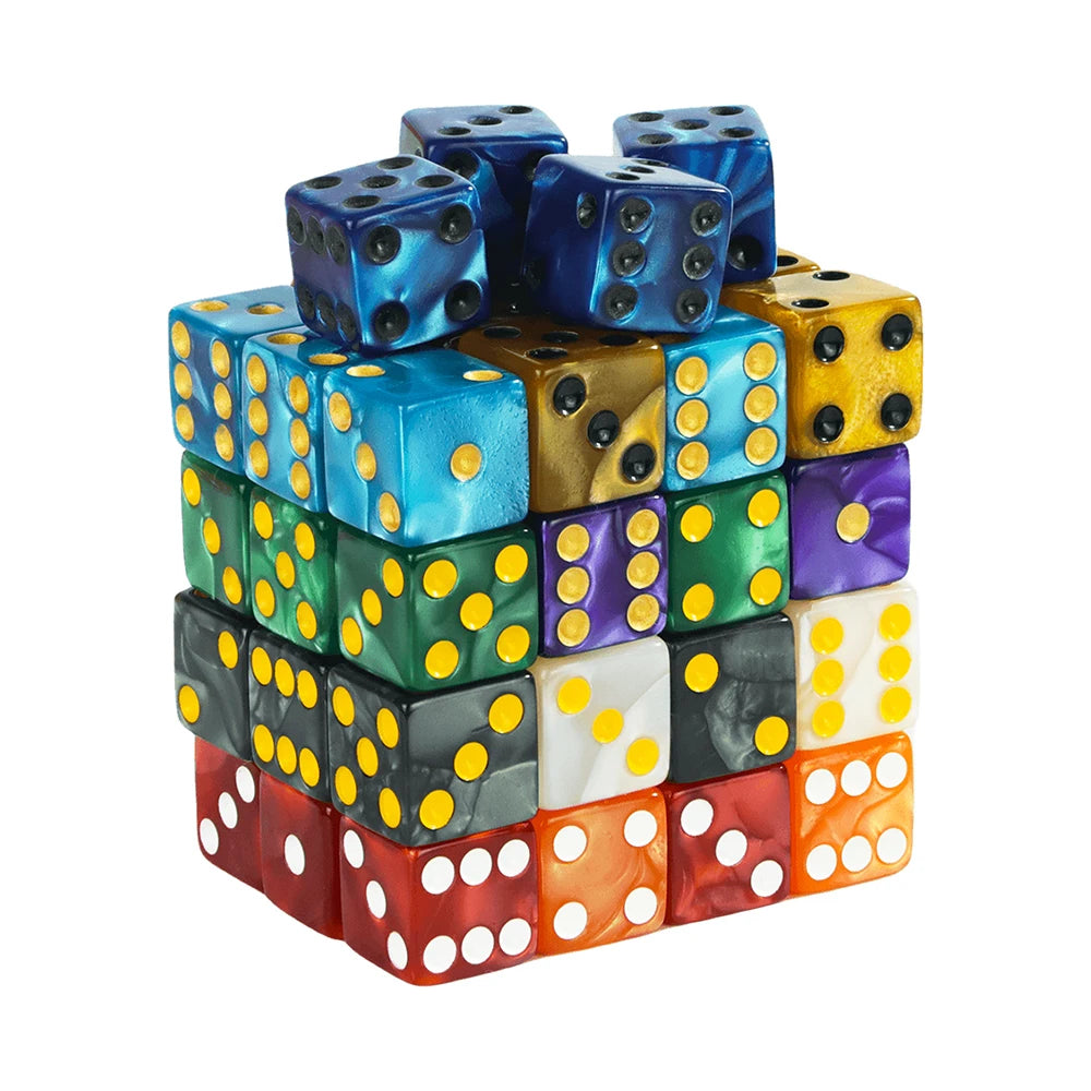 Marble Dice 10pcs