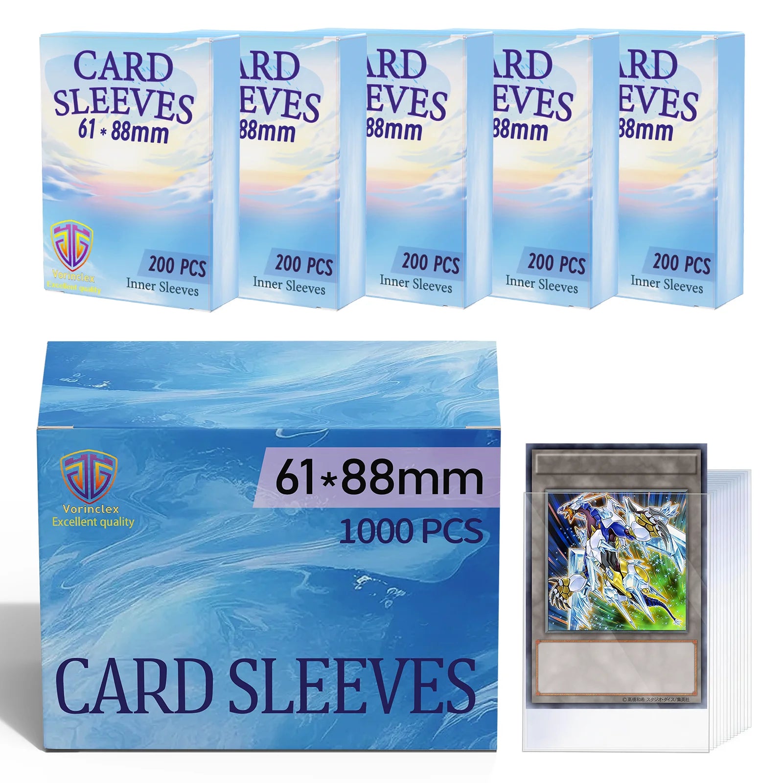 Japanese Sized Perfect Fit Sleeves 1000pcs