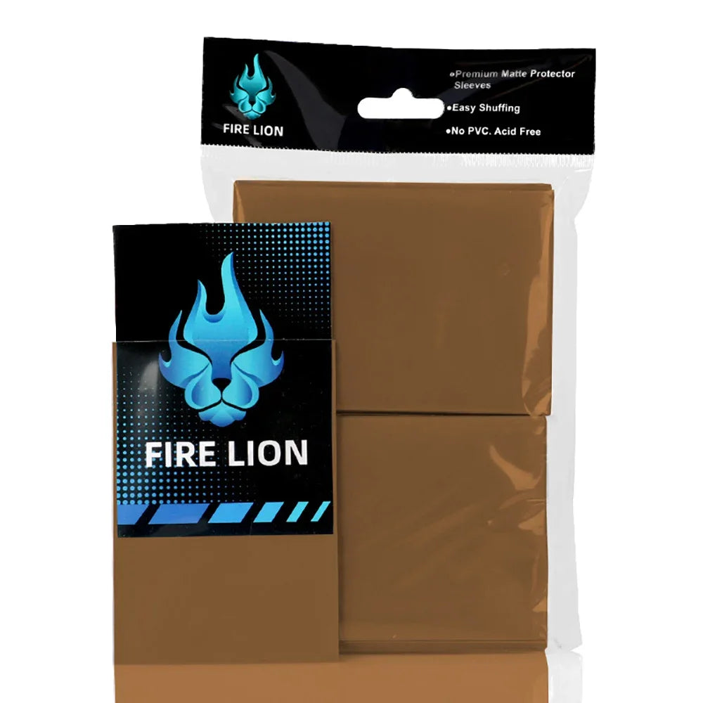 Fire Lion Matte Sleeves 100pcs