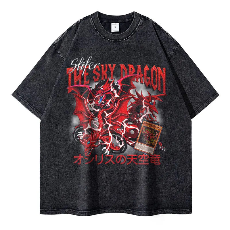YGO Themed Washed Tees