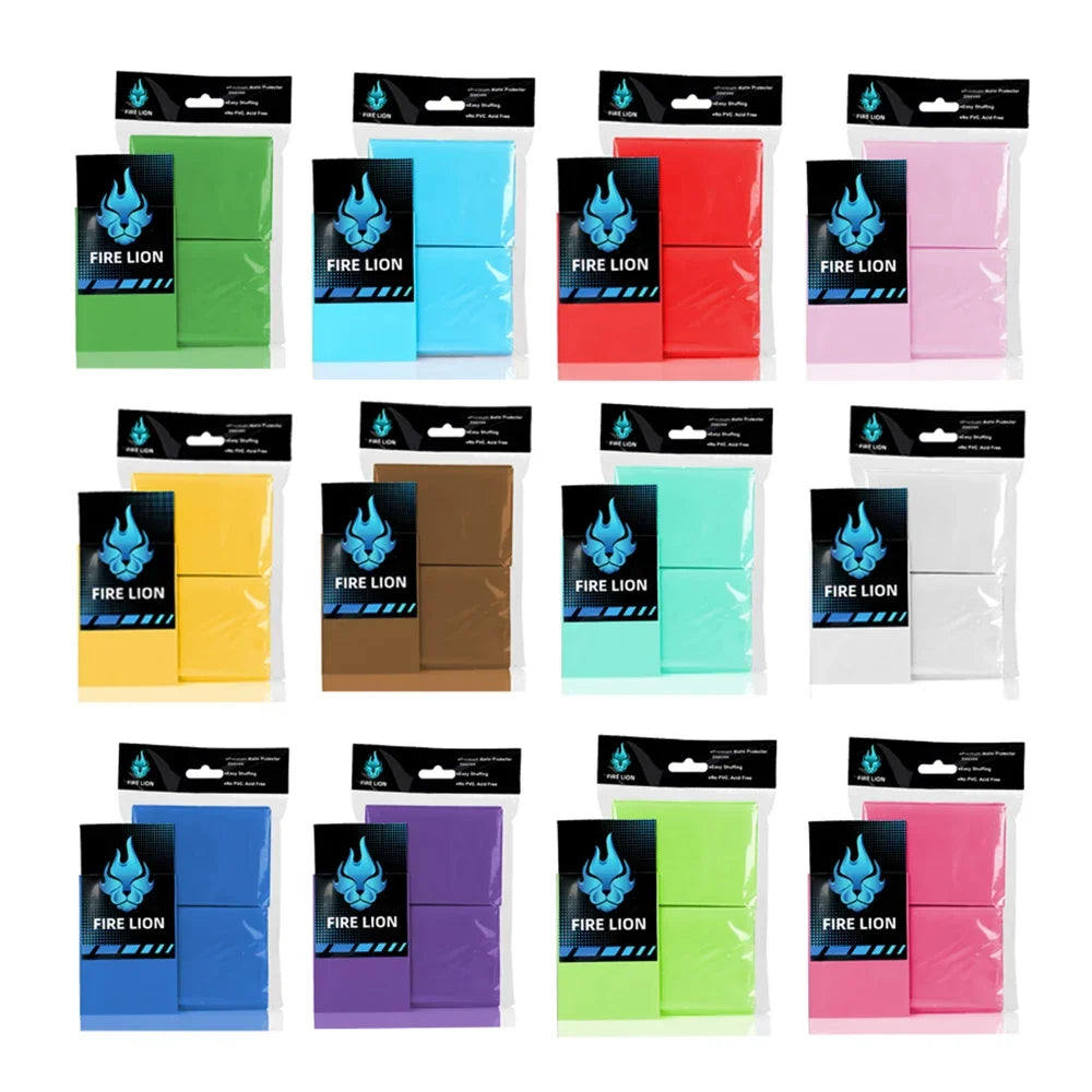 Fire Lion Matte Sleeves 100pcs