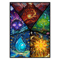 Stained Glass MTG Sleeves