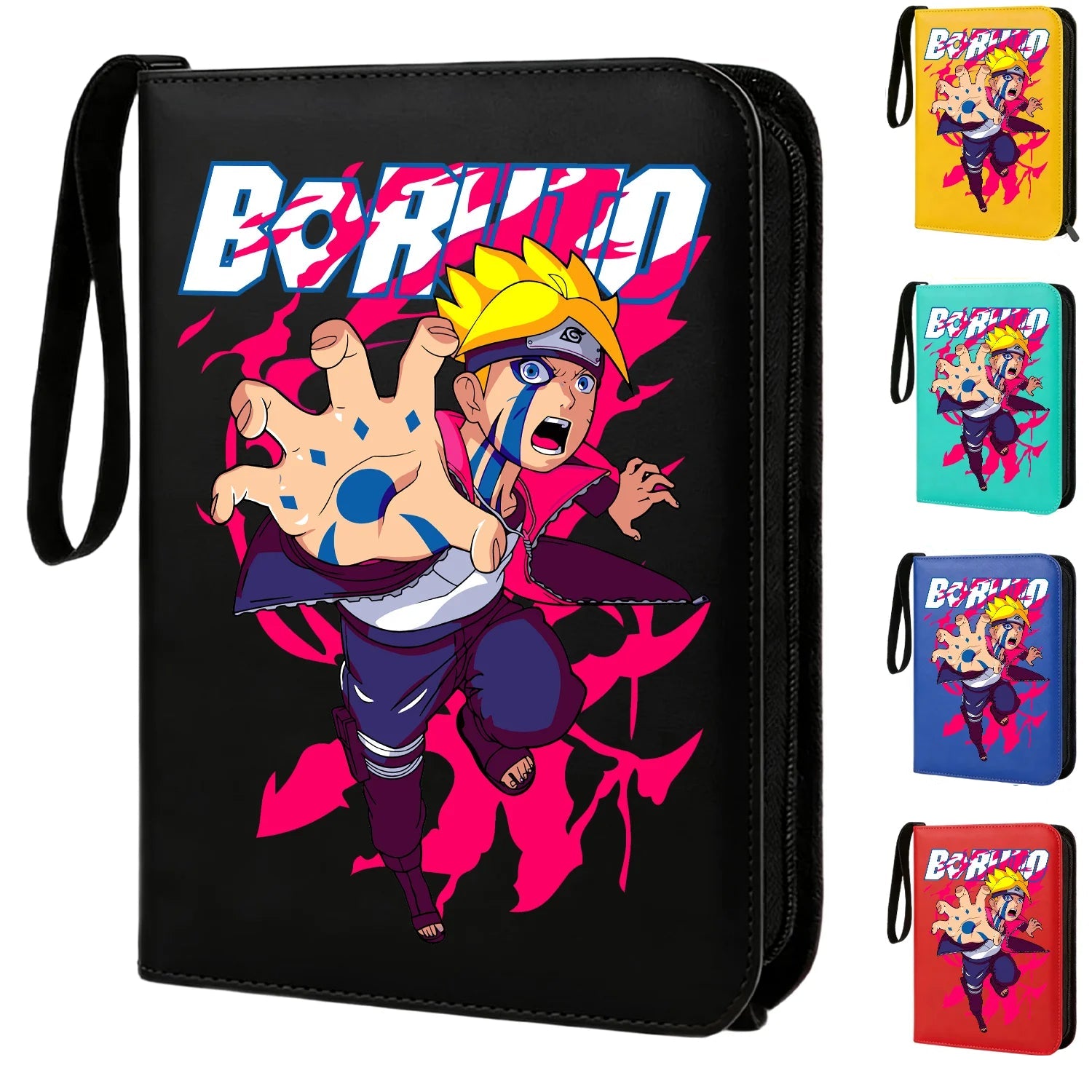 Naruto Themed Customizable Binders