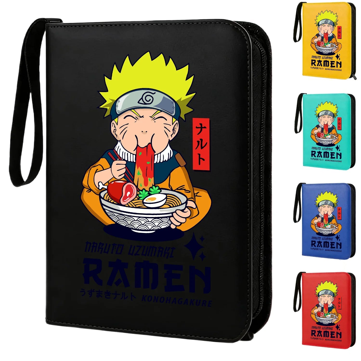 Naruto Themed Customizable Binders