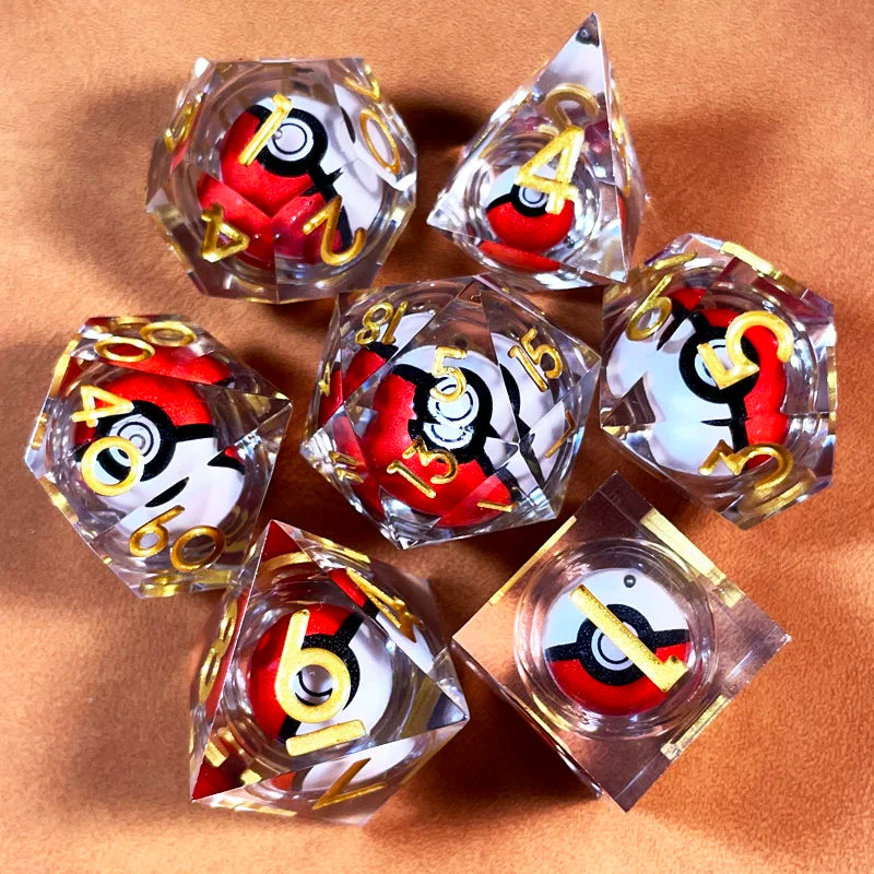 PokeDice Custom Resin Dice Sets