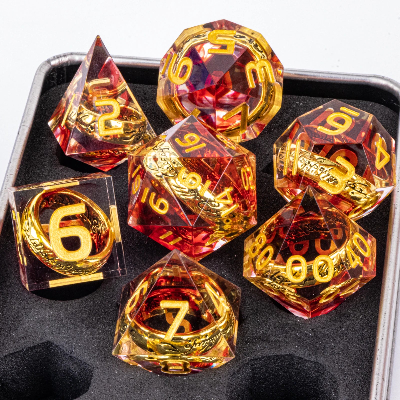 One Ring Resin Dice Sets