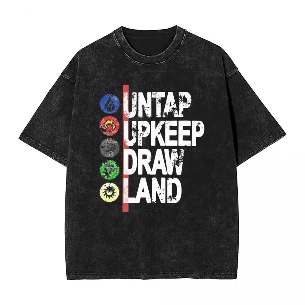 Untap-Upkeep-Draw Washed Tee