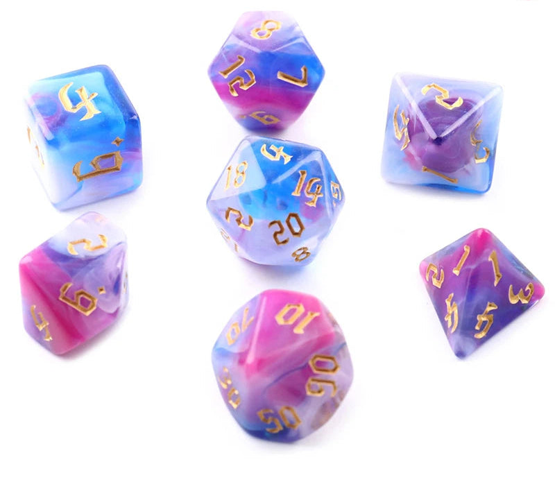 Assorted Marble Dice