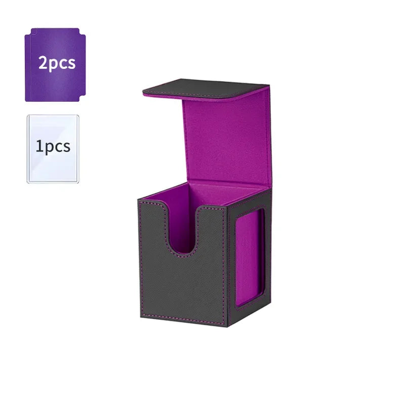 Flip-Top Deck Boxes  w/ Card Display
