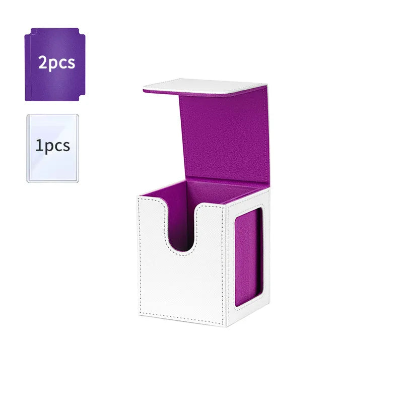 Flip-Top Deck Boxes  w/ Card Display