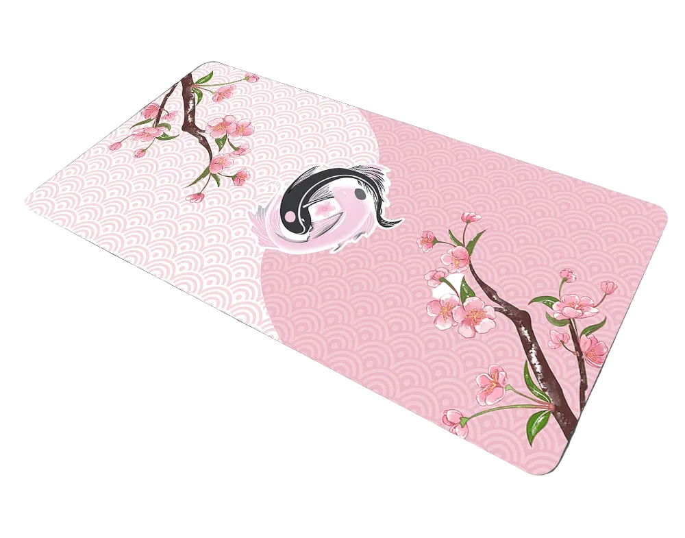 Aesthetic Koi Art Playmats