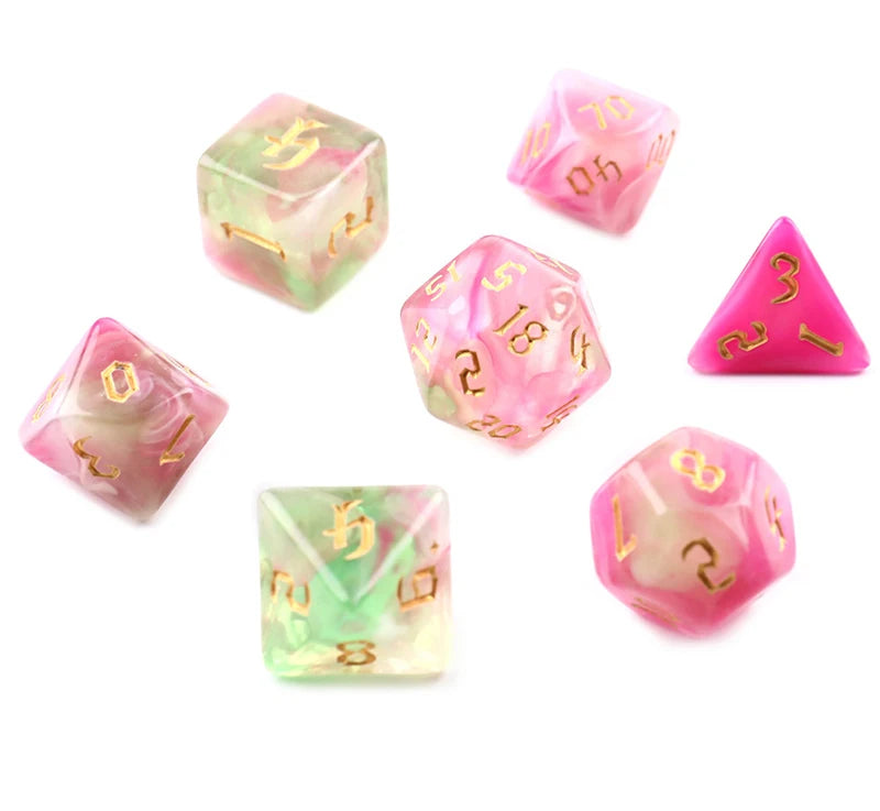 Assorted Marble Dice