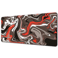 Red Marble Abstract Playmat