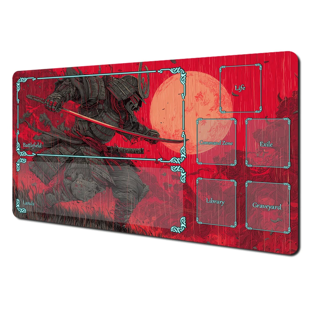 Blood Moon Samurai Playmat