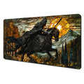 Stained Glass Hooded Rider Playmats