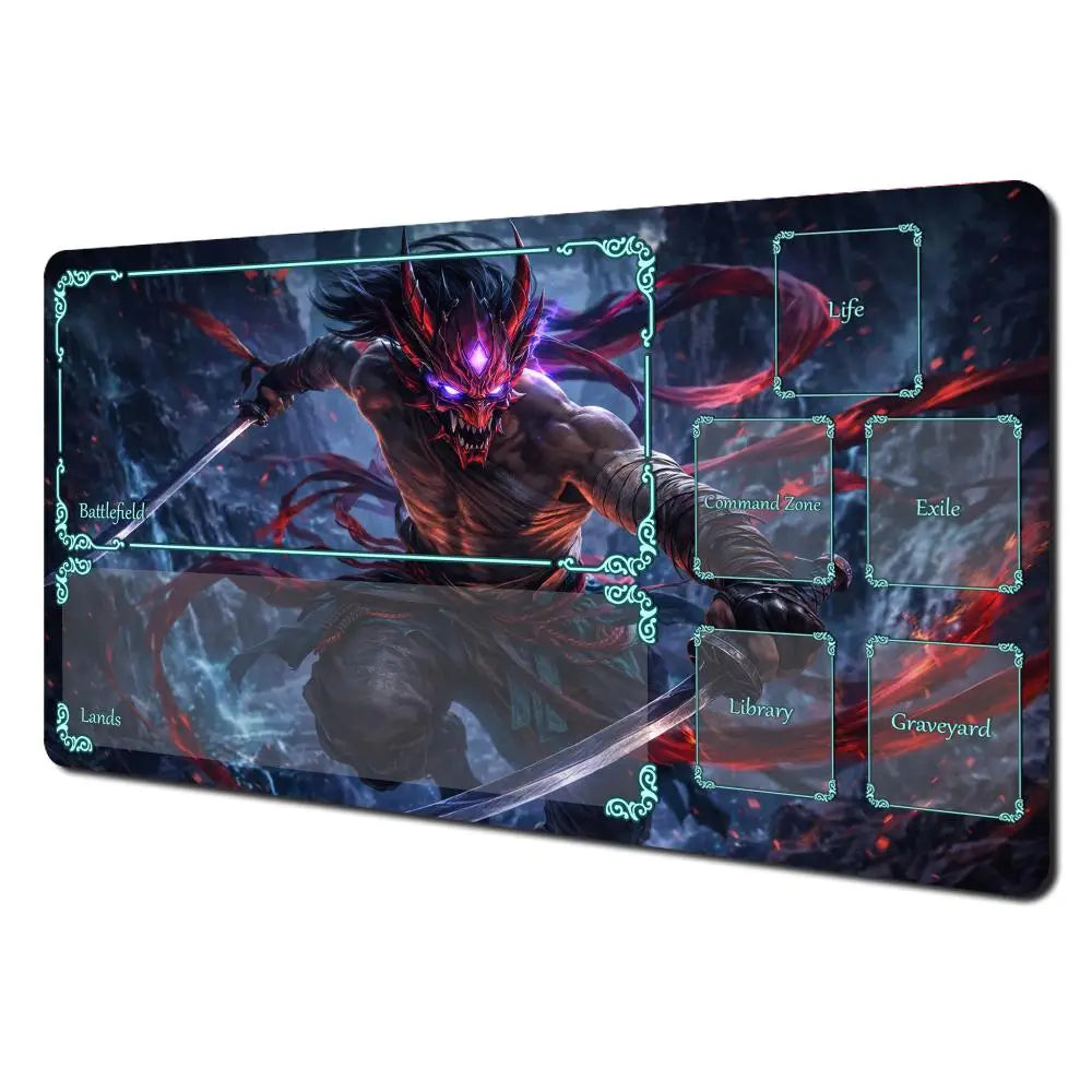 Oni Samurai Playmat