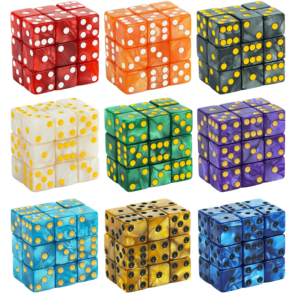 Marble Dice 10pcs