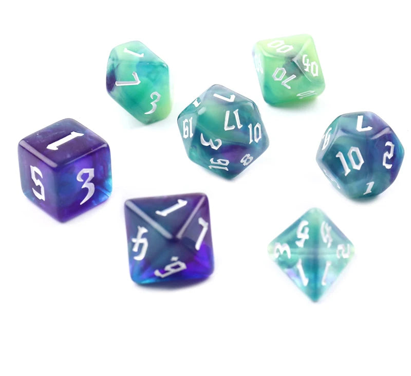 Assorted Marble Dice