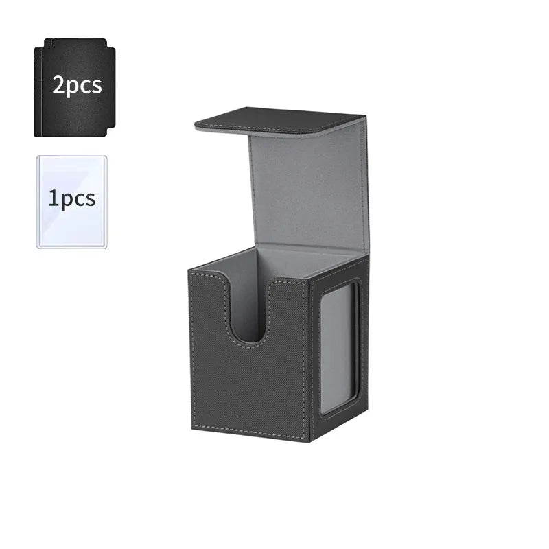 Flip-Top Deck Boxes  w/ Card Display