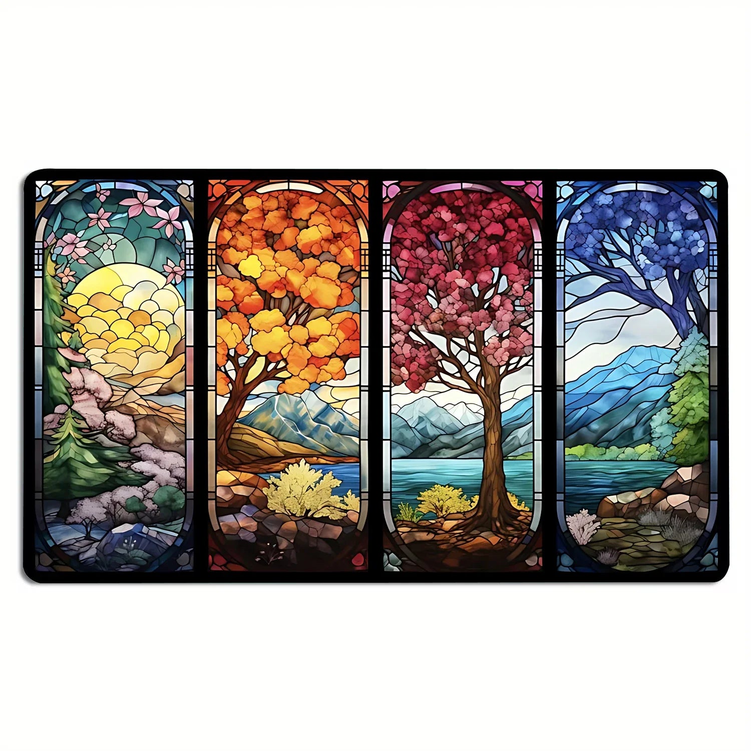 Four Seasons Shattered Glass Playmat
