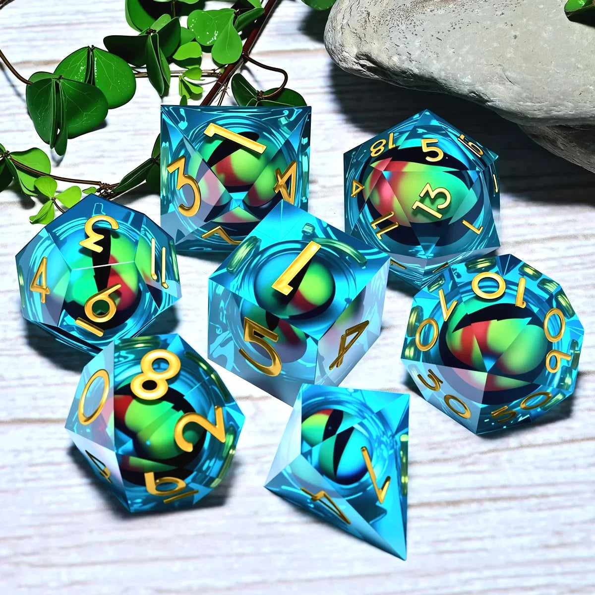Custom Resin Dice Sets