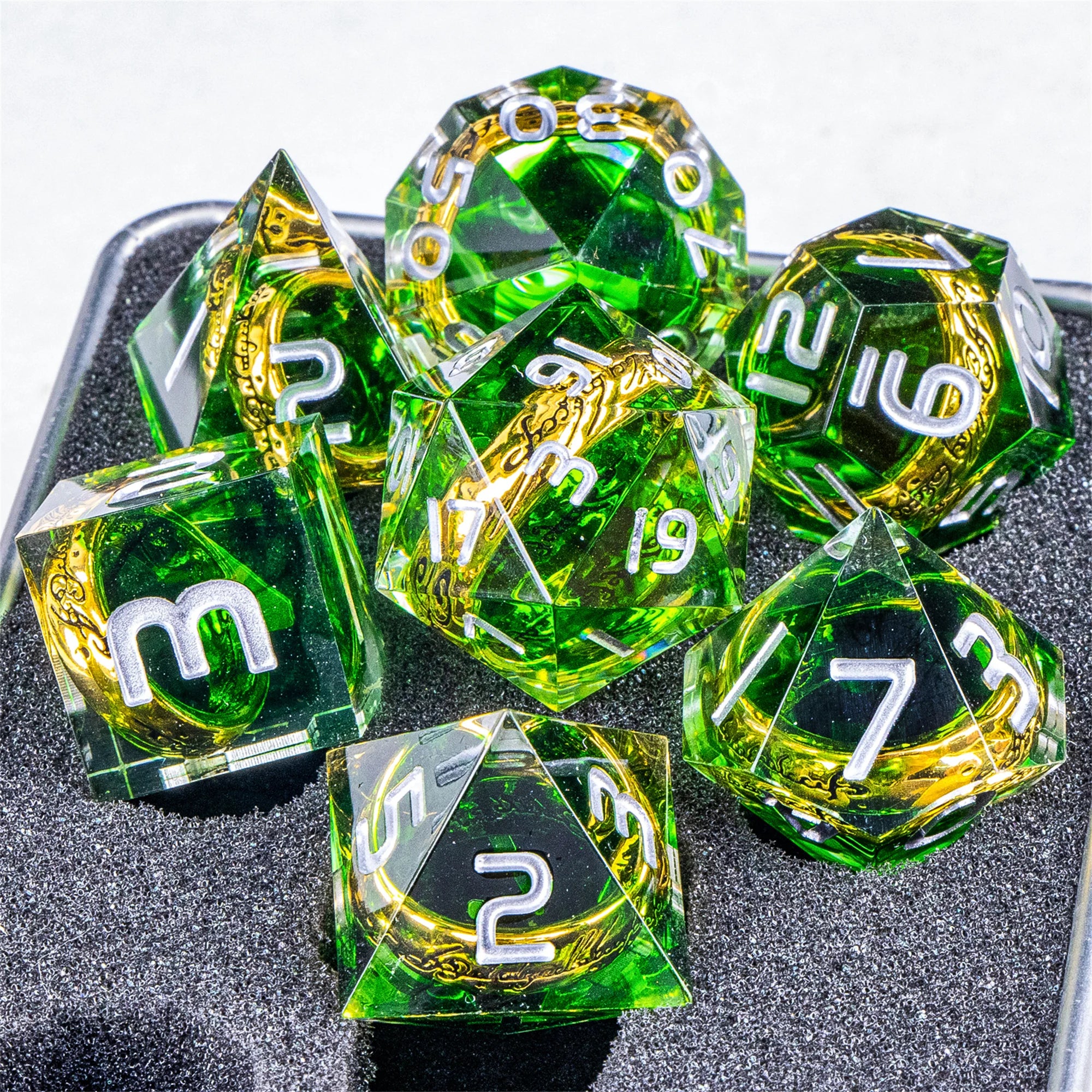 One Ring Resin Dice Sets