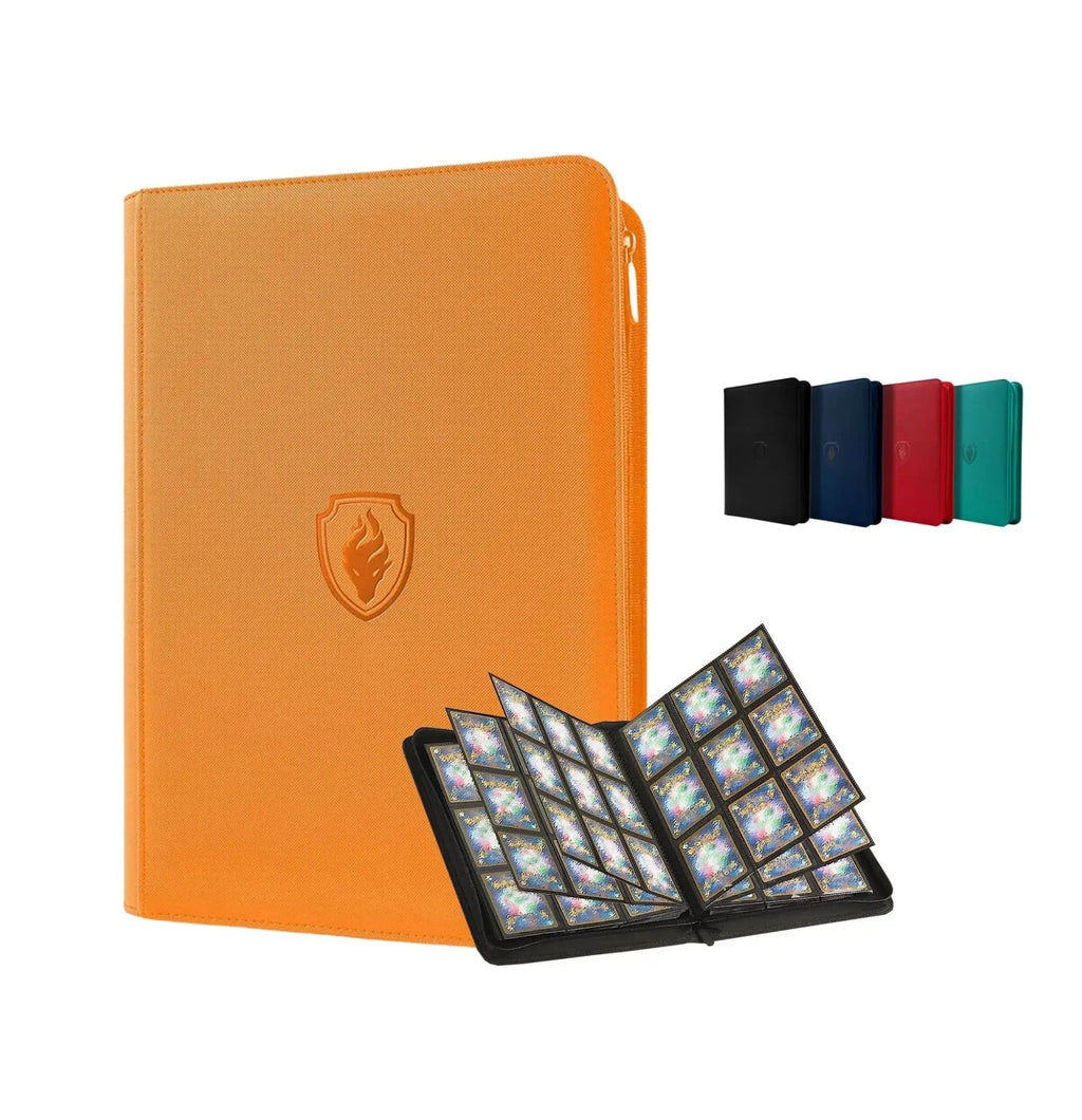 9 Pocket Binder w/zipper