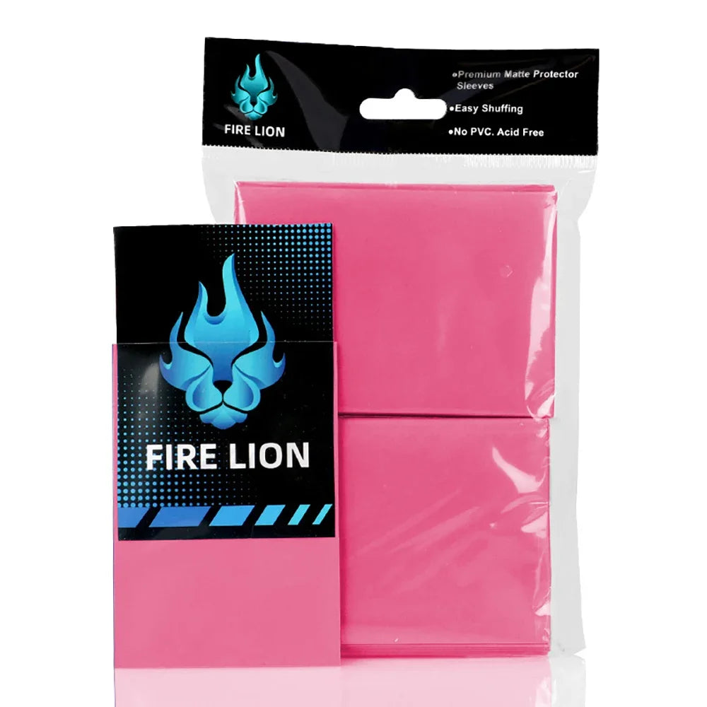 Fire Lion Japanese Sized Matte Sleeves 100pcs