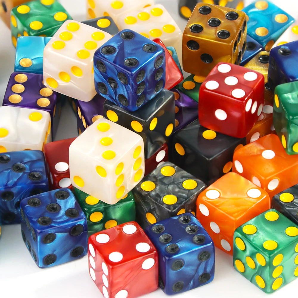 Marble Dice 10pcs